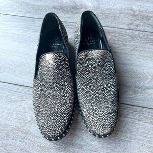 Adrianna Papell Prince Animal Print Studded Loafers